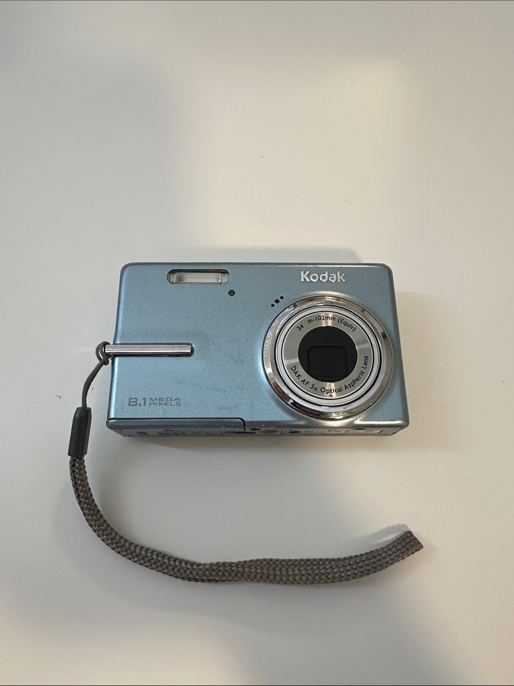 Kodak Light Blue Compact Point-and-Shoot Digital Camera